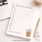 Coffee Lover To Do List Notepad | 5x7 Funny Desk Pad — photo 4