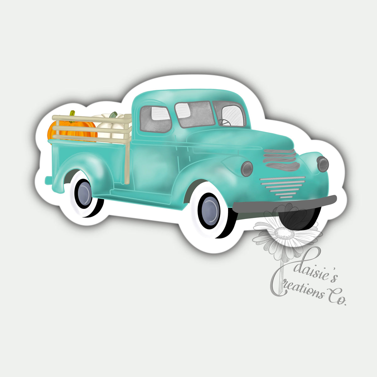 Fall Truck Sticker / Decal / Laptop Sticker/ Gift — photo 3