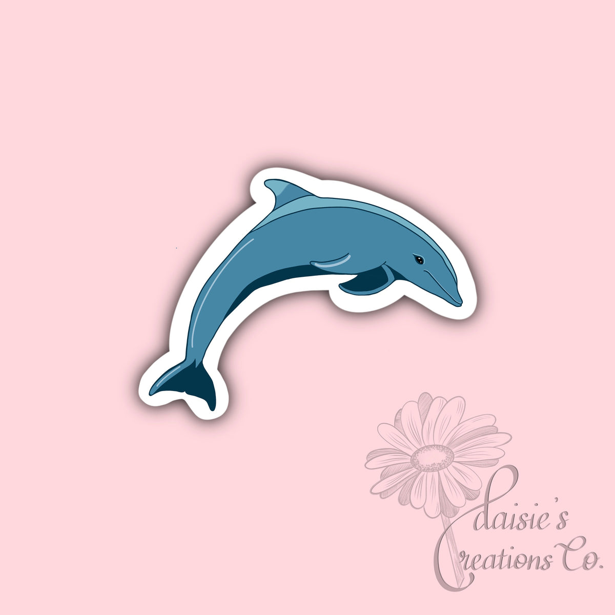 Dolphin Sticker | Decal | Laptop Sticker| Gift — photo 3