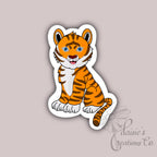 Tiger Sticker | Decal | Laptop Sticker| Gift — photo 3