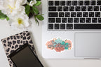 Be Wonderful Floral Sticker | Matte Laminated Vinyl Decal — photo 2