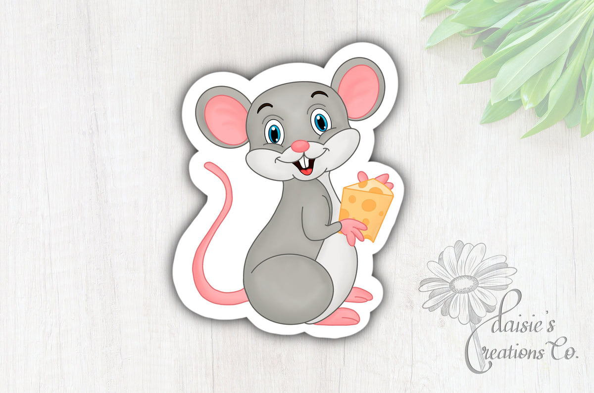 Delightful Mouse Vinyl Decal — photo 1