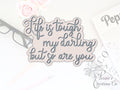 Inspirational Quote Vinyl Sticker | Laptop, Planner Decal — photo 1