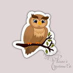 Owl Sticker | Decal | Laptop Sticker| Gift — photo 3