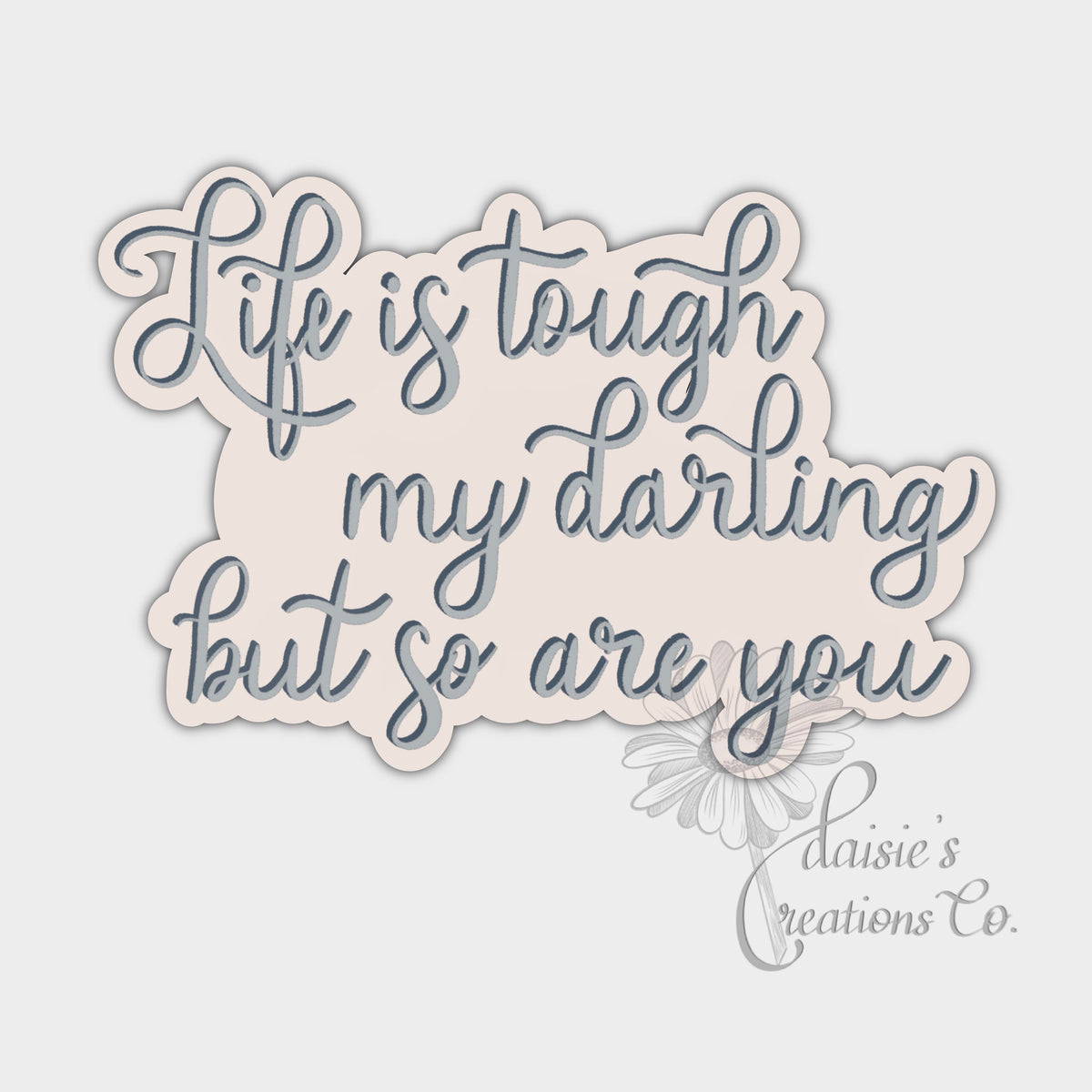 Inspirational Quote Vinyl Sticker | Laptop, Planner Decal — photo 3