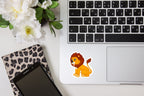 Adorable Lion Cub Sticker – Laptop, Notebook Vinyl Decal — photo 2