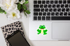 Frog Sticker: Adorable Amphibian Vinyl Decal — photo 4