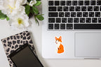 Charming Fox Sticker: Playful Foxy Vinyl Decal — photo 2