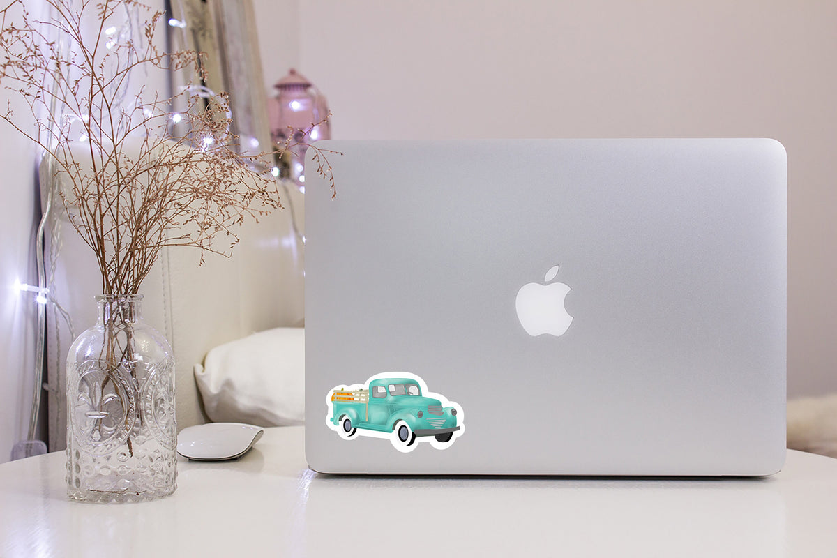 Fall Truck Sticker / Decal / Laptop Sticker/ Gift — photo 2