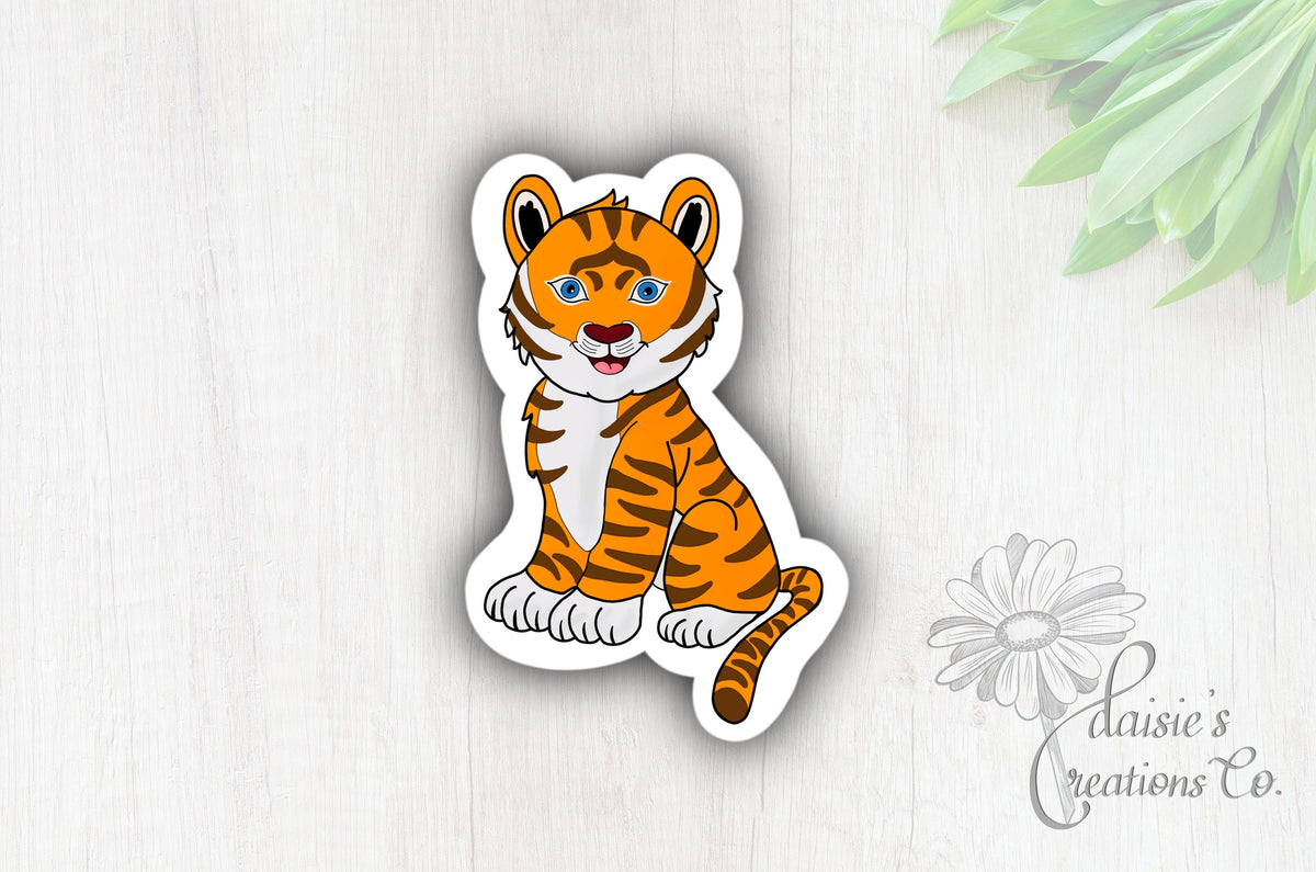 Tiger Sticker | Decal | Laptop Sticker| Gift — photo 1