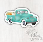 Fall Truck Sticker / Decal / Laptop Sticker/ Gift — photo 1