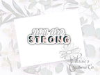 You Are Strong Sticker | Laptop Decal — photo 1