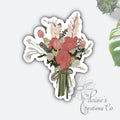 Floral Bouquet Sticker | Matte Vinyl Decal — photo 1