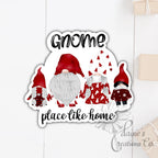 Gnome Family Vinyl Sticker | Christmas Holiday Decal — photo 1
