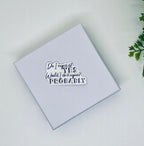 Regret? Yes, Probably Vinyl Sticker | Laptop Decal — photo 3
