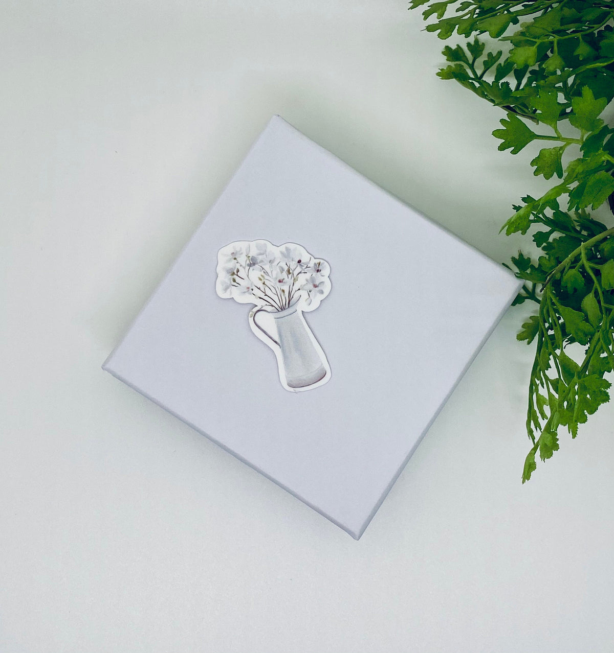 Pitcher of Flowers | Decal | Laptop Sticker | Vinyl Sticker| Gift — photo 3
