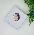 Hedgehog Sticker: Adorable Spiky Friend Vinyl Decal — photo 3