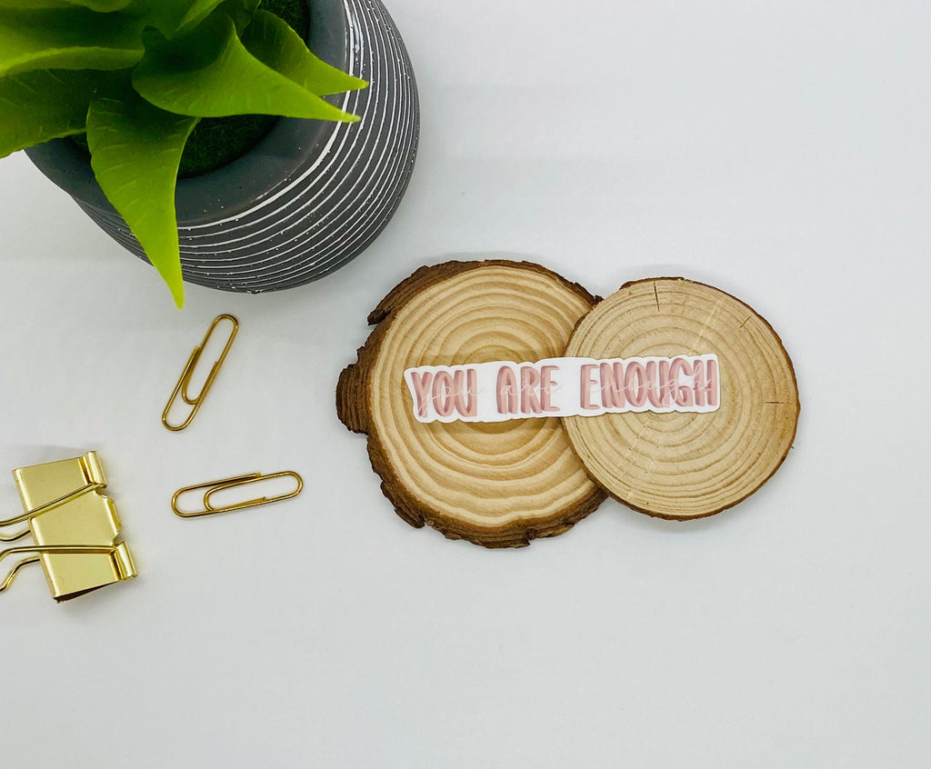 You are enough sticker | Decal | Laptop Sticker| Gift — photo 2