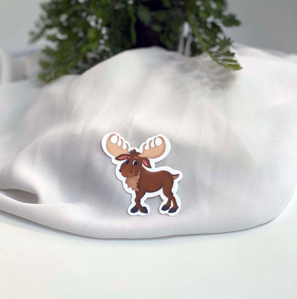 Majestic Moose Sticker: Nature's Wild Beauty Decal — photo 2