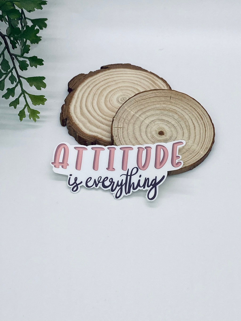 Attitude Is Everything: Positive Sticker — photo 2
