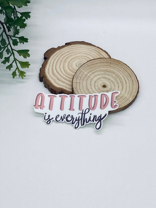 Attitude Is Everything: Positive Sticker — photo 2