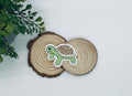Cute Turtle Vinyl Sticker: Aquatic Animal Decal — photo 1