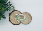Cute Turtle Vinyl Sticker: Aquatic Animal Decal — photo 1