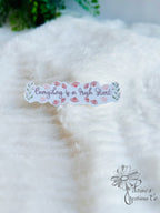 Fresh Start Floral Vinyl Decal Sticker — photo 2