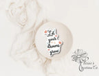 Let your dreams grow | Vinyl Decal | Positive Sticker | Decal | Floral — photo 2