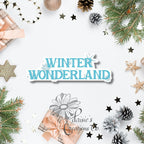 Winter Wonderland Sticker | Blue Snowflake Vinyl Decal — photo 3