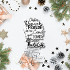 Reindeer Names Vinyl Sticker | Rudolph and Team — photo 3