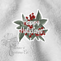 Happy Holidays Sticker | Mistletoe Vinyl Decal — photo 1