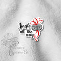 Jingle All The Way Christmas Sticker | Holiday Decal — photo 1