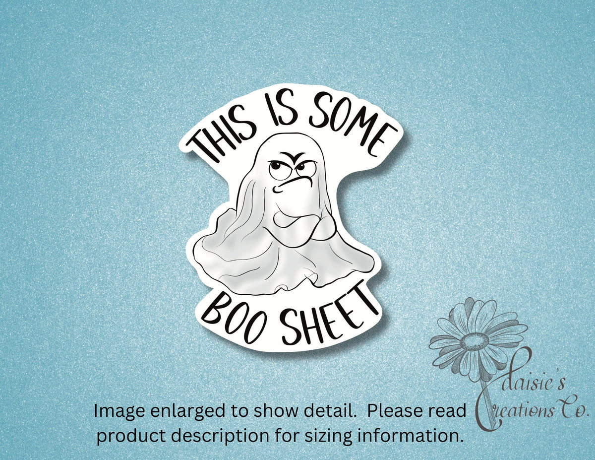 This is Some Boo Sheet Ghost Sticker | Halloween Sticker | Fall Decal — photo 4