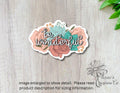 Blooming Inspiration: 'Be Wonderful' Floral Magnet — photo 1