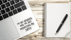 I'm not ignoring you, I'm just prioritizing my sanity sticker | Vinyl Decal — photo 2