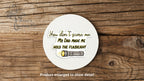 You don't scare me.  My Dad made me hold the flashlight sticker | Vinyl Decal — photo 3