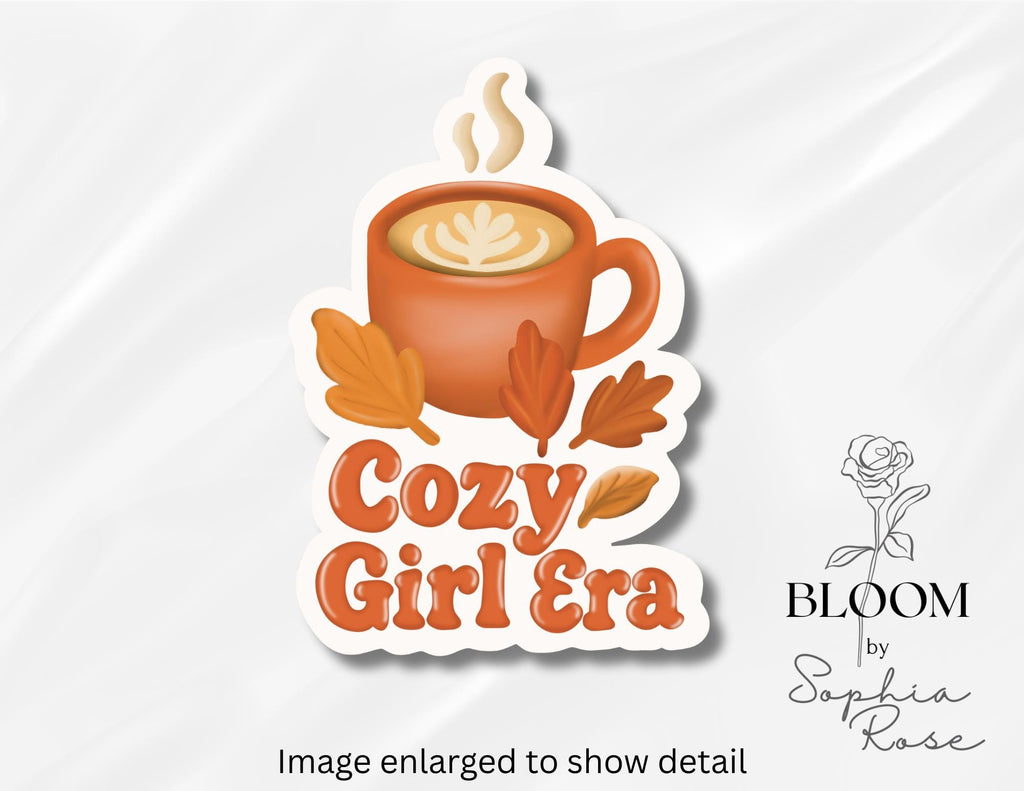 Cozy Fall Ghost and Witch Stickers | Autumn Vinyl Decals — photo 5