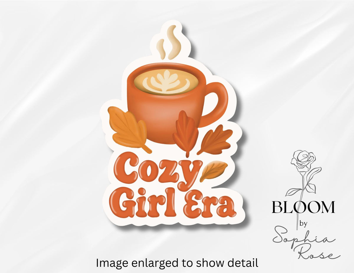 Cozy Fall Ghost and Witch Stickers | Autumn Vinyl Decals — photo 5