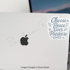 Aligned, Not Rushed – Mindful Celestial Sticker, Affirmation Sticker — photo 2