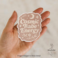 Cosmic Babe Energy Sticker: Retro Celestial Vinyl Decal — photo 1