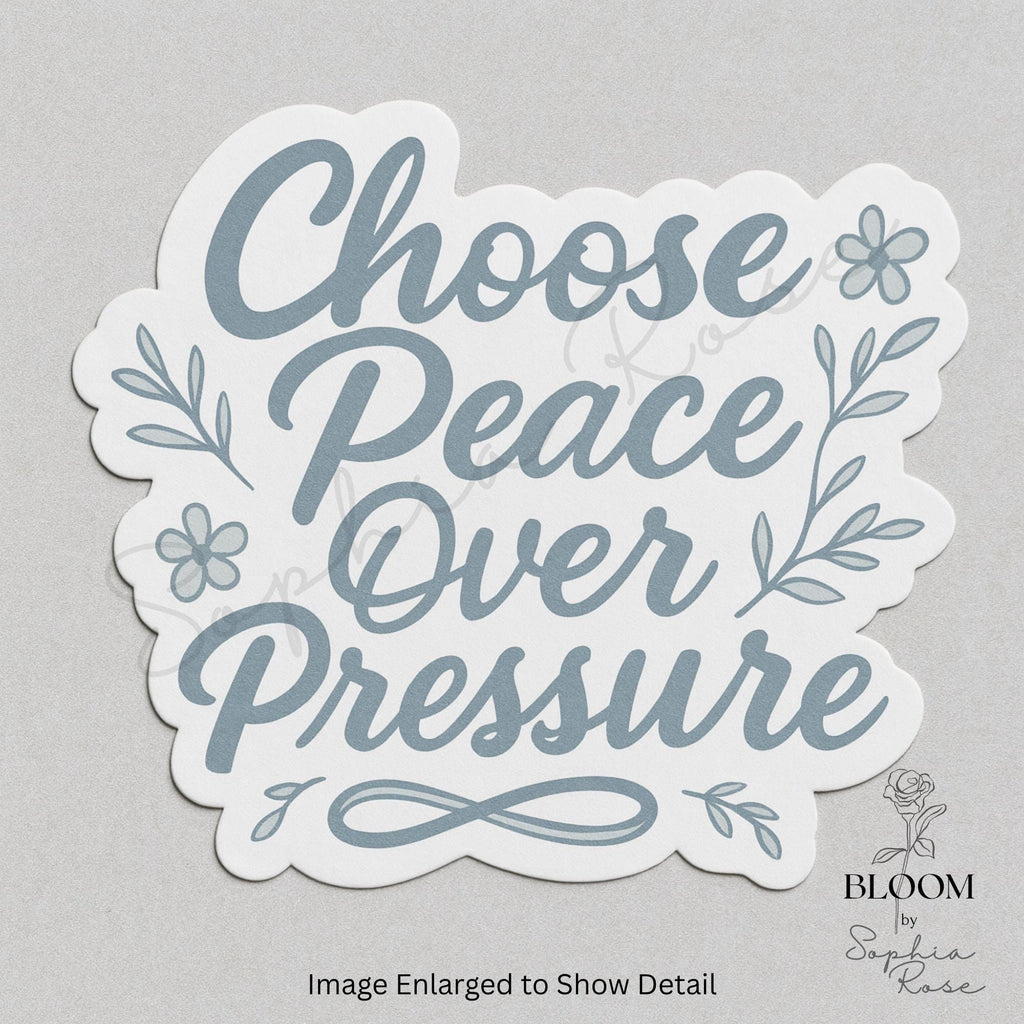 Aligned, Not Rushed – Mindful Celestial Sticker, Affirmation Sticker — photo 3
