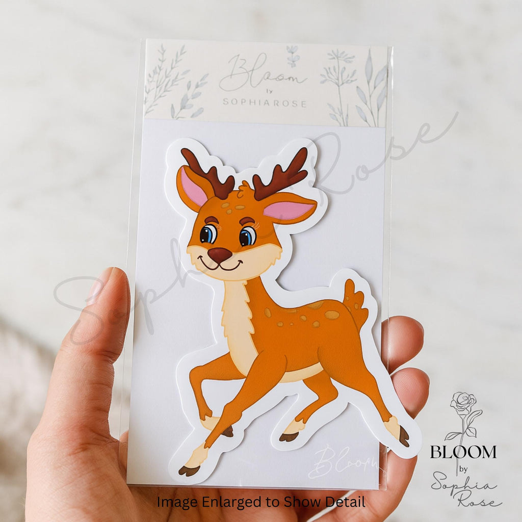 Cute Fawn Sticker | Baby Deer Vinyl Decal | Woodland Nursery Decor — photo 3