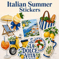 Italian Summer Vinyl Stickers – Choose One or Full Set of 10, La Dolce Vita — photo 1