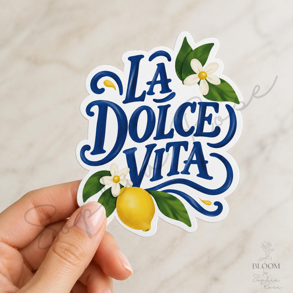 Italian Summer Vinyl Stickers – Choose One or Full Set of 10, La Dolce Vita — photo 8