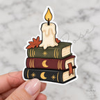 Halloween Sticker Set of 18, Cute Ghosts, Black Cats & Pumpkins, Cozy Fall Sticker Bundle, 3, 4 or 5 Inch — photo 7