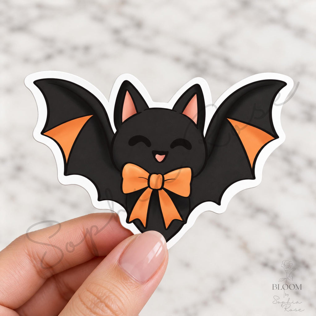 Halloween Sticker Set of 18, Cute Ghosts, Black Cats & Pumpkins, Cozy Fall Sticker Bundle, 3, 4 or 5 Inch — photo 10