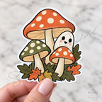 Halloween Sticker Set of 18, Cute Ghosts, Black Cats & Pumpkins, Cozy Fall Sticker Bundle, 3, 4 or 5 Inch — photo 6