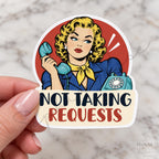 Sarcastic Retro Women Stickers, 12 Designs, 3–5 Inch, Singles or Full Set — photo 4