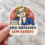Sarcastic Retro Women Stickers, 12 Designs, 3–5 Inch, Singles or Full Set — photo 6